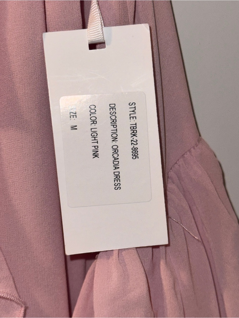 Torn by Ronny Kobo Orcadia Dress Tiered Maxi Romantic Ruffle Sz M nwt - Picture 5 of 5